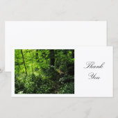 ウッドランドパス – ありがとうございます サンキューカード (正面/裏面)