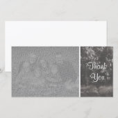 ウッドランドパス – ありがとう – グレー サンキューカード (正面/裏面)