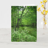 ウッドランドパス カード (黄色い花)
