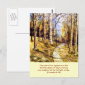 『ウッドランドパス（クリスチャン）』はがき ポストカード (正面/裏面)