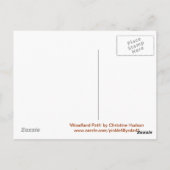 『ウッドランドパス（クリスチャン）』はがき ポストカード (裏面)