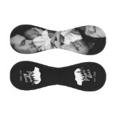 ウッドランドパパベアイラストレーションカスタム2写真 野球ボール (パネル)