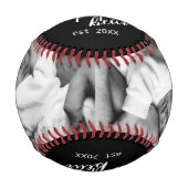 ウッドランドパパベアイラストレーションカスタム2写真 野球ボール (正面)