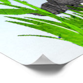 ウッドランドパーソナライズされたクリーチャー赤ちゃんシャワーポスター ポスター (角)