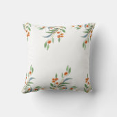 ウッドランドパーソナライズされた子供部屋デコール クッション (裏面)