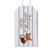 ウッドランドパーティーフェイバーラベル