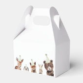 ウッドランドパーティー動物誕生日 フェイバーボックス (裏面サイド)