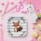 ウッドランドパーティー紙プレート – リス ペーパープレート (パーティー)