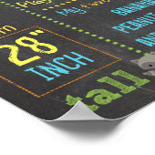 ウッドランドパーティー3歳の誕生日ポスター ポスター (角)