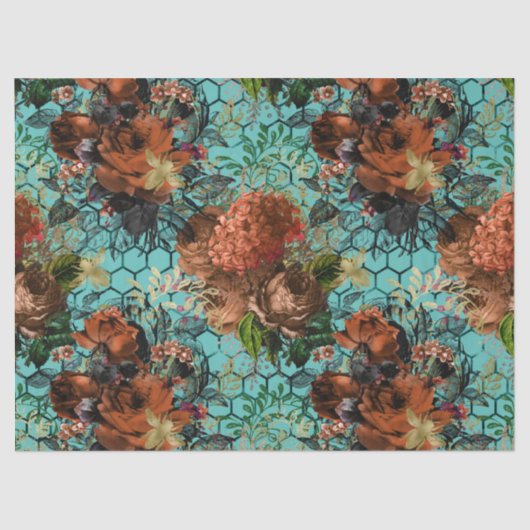 ウッドランドビーシリーズデザイン23ティッシュペーパー 薄葉紙 (正面)