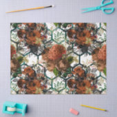 ウッドランドビーシリーズデザイン61 薄葉紙 (クラフト)