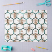 ウッドランドビーシリーズデザイン64 薄葉紙 (クラフト)