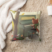 ウッドランドピアニスト クッション (ブランケット)