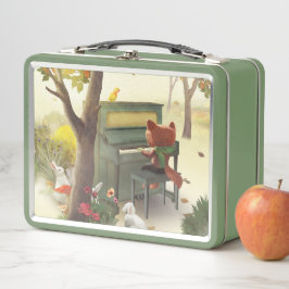 ウッドランドピアニスト メタルランチボックス