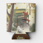 ウッドランドピアニスト 缶クーラー (正面)
