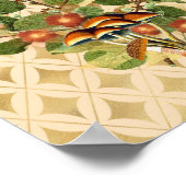 ウッドランドファンシーボタニカルコテージコア ポスター (角)