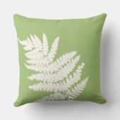 ウッドランドファーンリーフカスタムの背景色 アウトドアクッション (裏面)