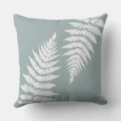 ウッドランドファーンリーフカスタムの背景色 アウトドアクッション (裏面)