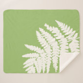 ウッドランドファーンリーフカスタムの背景色 シェルパブランケット (正面(横))