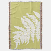 ウッドランドファーンリーフカスタムの背景色 スローブランケット (正面縦)