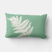ウッドランドファーンリーフカスタムの背景色 ランバークッション (裏面)