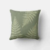 ウッドランドファーンレブカスタム背景色 クッション (裏面)