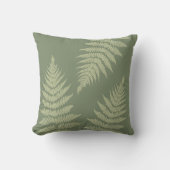 ウッドランドファーンレブカスタム背景色 クッション (正面)