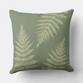 ウッドランドファーンレブカスタム背景色 クッション (裏面)