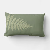ウッドランドファーンレブカスタム背景色 ランバークッション (正面)