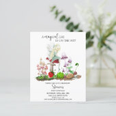 ウッドランドフェアリーコテージコアウォーターカラーキノコ (スタンド正面)