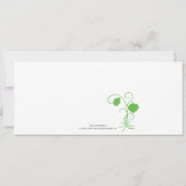 ウッドランドフェアリーバースデーパーティ招待状 招待状 (裏面)