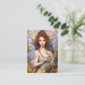 ウッドランドフェアリーファンタジー 名刺 (スタンド正面)