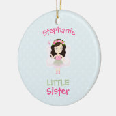 ウッドランドフェアリープリンセスリトルシスター セラミックオーナメント (左)