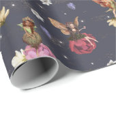 ウッドランドフェアリー誕生日ベビーシャワー ラッピングペーパー (ロールコーナー)