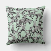 ウッドランドフォックスパーティーミント クッション (裏面)