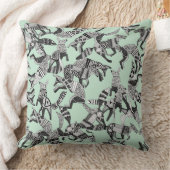 ウッドランドフォックスパーティーミント クッション (ブランケット)
