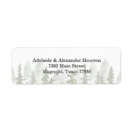 ウッドランドフォレストアドレス ラベル