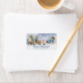 ウッドランドフォレストアニマルズギフトラベル ラベル (インサイチュ)