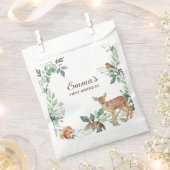 ウッドランドフォレストアニマルズファースト誕生日 フェイバーバッグ (クリップ留めされた状態)