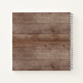 ウッドランドフォレストアニマルズベビー初年度 ノートブック (裏面)