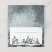 ウッドランドフォレストウィズディア座席表 プレイスカード (外部開封)