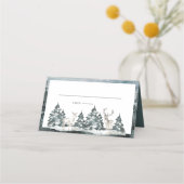 ウッドランドフォレストウィズディア座席表 プレイスカード (正面)