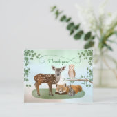 ウッドランドフォレストクリーシブズフラットサンキューカード サンキューカード (スタンド正面)