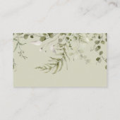 ウッドランドフォレストクレードルおむつラッフルカード エンクロージャーカード (裏面)