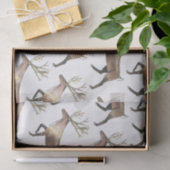 ウッドランドフォレストスタッグトインデアティッシュペーパー 薄葉紙 (ギフト)