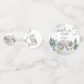 ウッドランドフォレストディアウィンターパーティー コンフェッティ (正面)