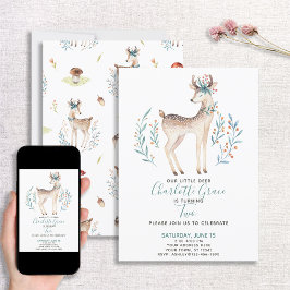 ウッドランドフォレストディアベビー第2回 招待状