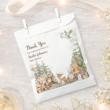 ウッドランドフォレストニュートラル赤ちゃんシャワー