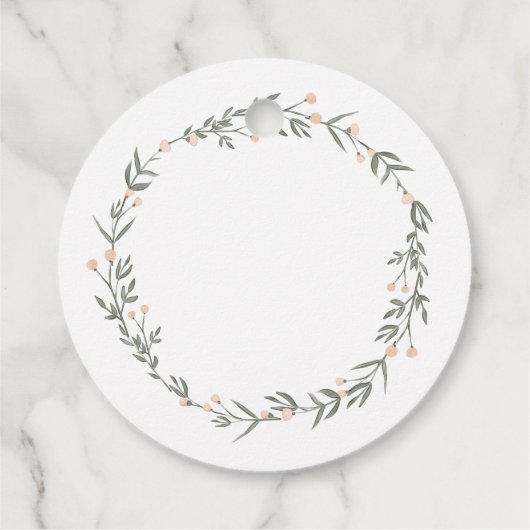 ウッドランドフォレストフレンズメッセージカード フェイバータグ (裏面)