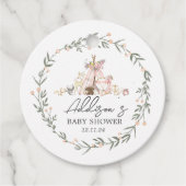 ウッドランドフォレストフレンズメッセージカード フェイバータグ (正面)